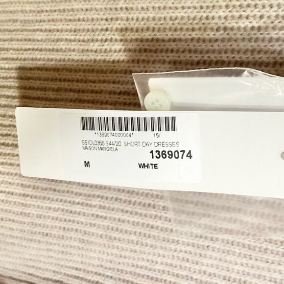 Maison Margiela Day Dress Sweater Layer Cotton Shirt Dress M NWT $1150 - Picture 9 of 11